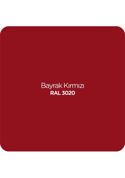 Polisan Sprey Boya 400 Ml.-Bayrak Kırmızı Ral 3020