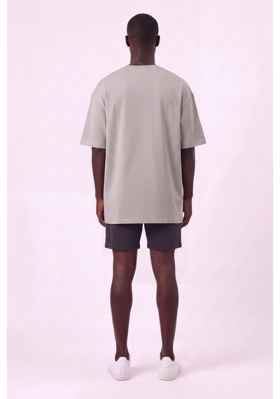 Blow Up Future Gen Günlük Spor Tişört Yankees Gri Oversize 141901 SİYAH