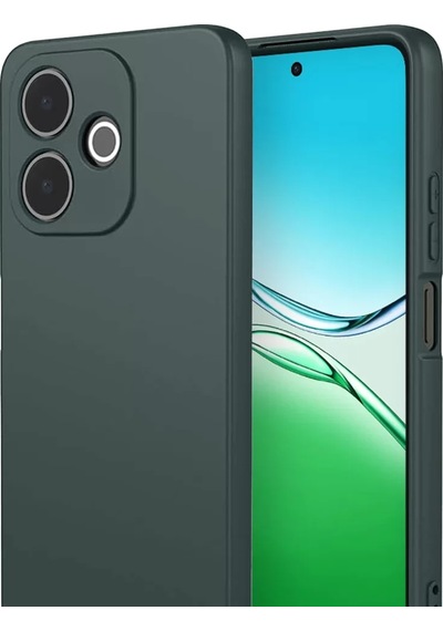 Newface Oppo A5 Pro 4g First Silikon - Koyu Yeşil