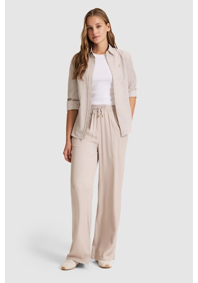 U.s. Polo Assn. Kadın Taş Pantolon Kanvas-chino 50325543-vr049 Taş Rengi