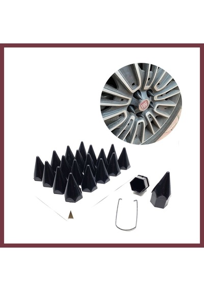 Storeşahin Sivri Mermi Bijon Kapağı Sökme Aparatlı Siyah 19mm Shn0720