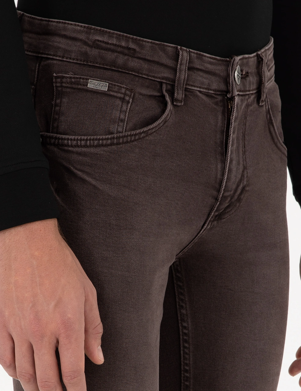 Pierre Cardin Erkek Kahverengi Pantolon Jean 50295842-vr029