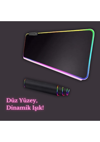 Dalong Led Işıklı Düz Mousepad 90x40 Cm
