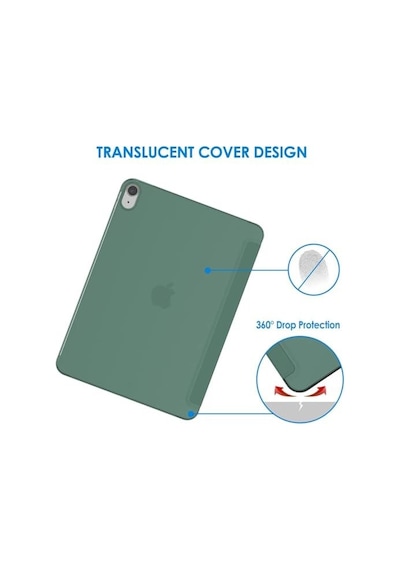 Apple iPad Uyumlu Air 11inç M4/m3/m2 Air 4/5. 10.9 İle Uyumlu Kılıf Pu Deri Standlı Case 2026-2024 Sku: Zeusb0dwxqlpvw Arka Kapak