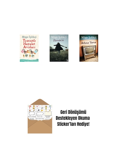 Tezcanlı Hayalet Avcıları + Perende + Arkası Yarın + Okuma Sticker'ları