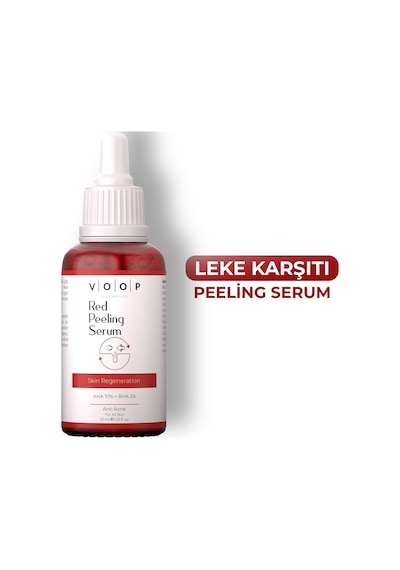 Voop Kırmızı Peeling Cilt Yenileyici Serum 30 ML