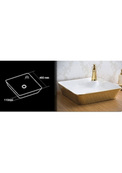 Lena Tezgah Üstü Çanak Lavabo E -4620A
