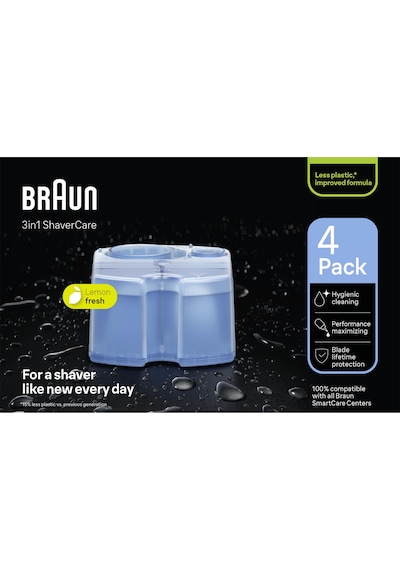 Braun CCR4 Tıraş Makinesi Temizleme Sıvısı 4'lü