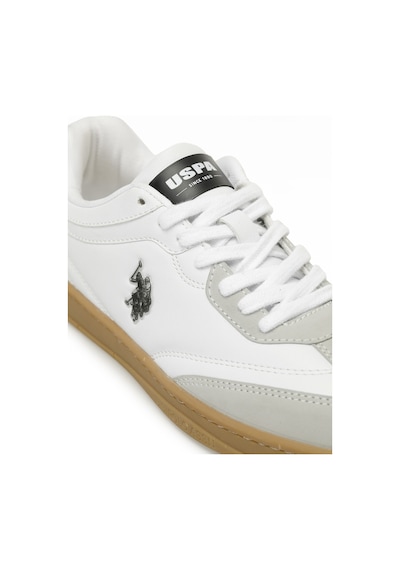 U.s. Polo Assn. Vale Wmn 5fx Beyaz Kadın Sneaker Beyaz-sıyah Beyaz - Siyah U.s. Polo Assn. Vale Wmn 5fx Beyaz Kadın Sneaker Beyaz-sıyah Beyaz - Siyah