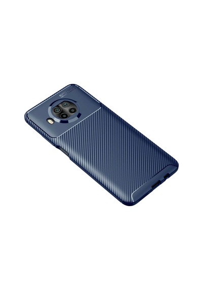 Xiaomi Mi 10t Lite Uyumlu Kılıf Auto Focus Karbon Kapak - Lacivert
