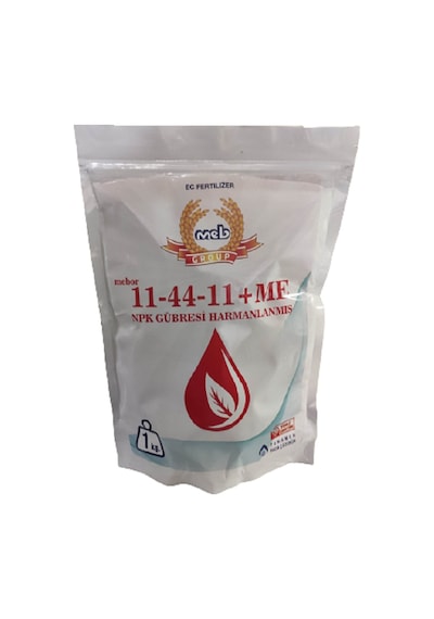 Meb 11 44 11 Npk Gübresi Harmanlanmış (1 Kilogram)