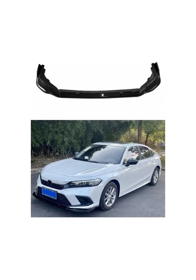 Honda (Plastik)  Civic FE 2022 3 Parça Ön Lip