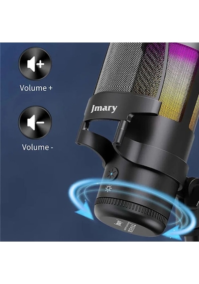 Mc-pw13 Rgb Led Condenser Usb Asmr Stüdyo Mikrofonu