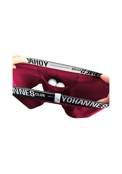 Yohannes Club, Erkek Özel Keseli Pamuklu Boxer, Renk Seçenekli, 3'lü Paket, Bordo,yeşil,mavi Bordo - Mavi - Yeşil