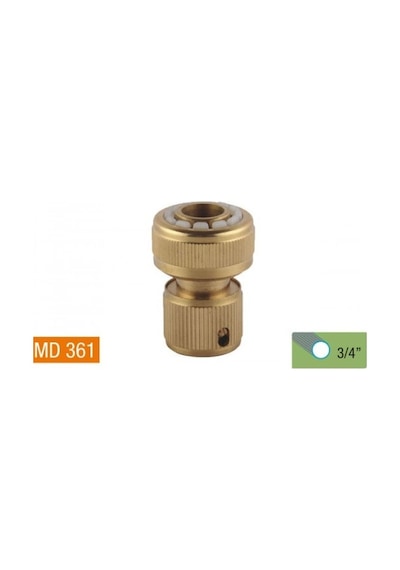 3/4'' Pirinç Hortum Bağlantı Adaptörü