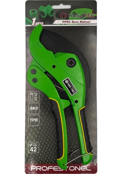 Pprc Pro Boru Makası Aliminyum 42 Mm Çap Kapasitesi Pvc, Ppr, Pe, Pex, Abs Boru Ve Hortum Kesici