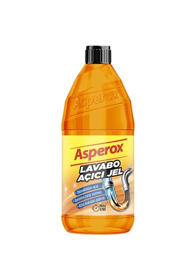 Asperox Lavabo Açıcı Jel 1 Lt