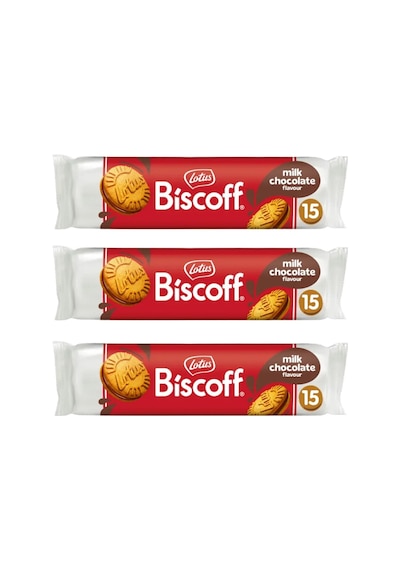 Biscoff Çikolata Kremalı Sandviç Bisküvi 150 Gr X 3 Adet