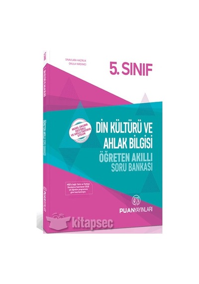 5. Sınıf Din Kültürü Ve Ahlak Bilgisi Öğreten Akıllı Soru Bankası