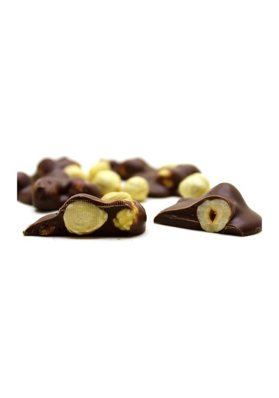 Dark Brown Roş Çikolata Fındıklı Sütlü Roche Çikolatası 500 Gram