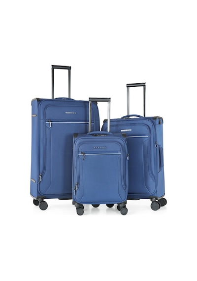 Verage Gm21002w Kumaş 3 Lü Valiz Seti-turuncu Turuncu