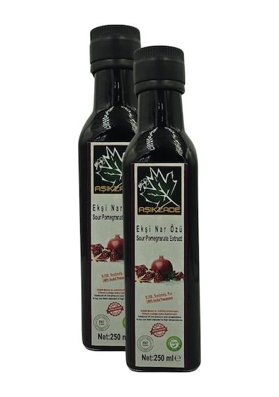Aşıkzade Ekşi Nar Özü 250ml 340g 2'li Set