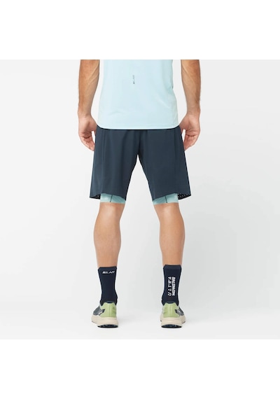 Salomon S/lab Ultra 2ın1 Erkek Koşu Şortu Nıght Sky Lc2252900 Lacivert