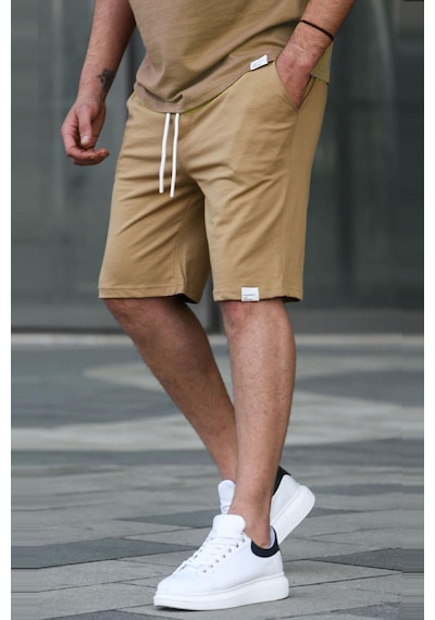 Madmext Kapuçino Basic Erkek Şort 6501