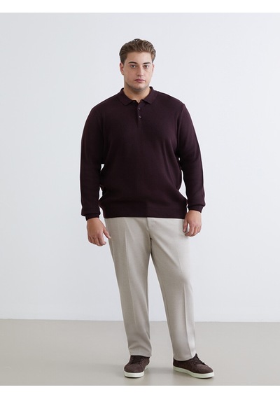 Lcwaıkıkı Classic Bej Büyük Beden Erkek Chino Pantolon
