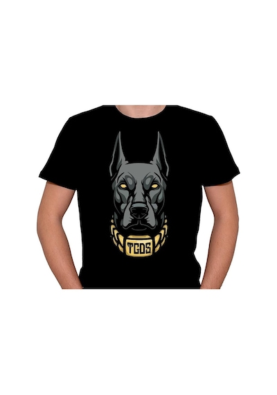 Doberman Dog Koruyucu Dost Tişört Unisex T-shirt 001