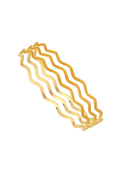 30 Gr 22 Ayar Zigzag Ajda Bilezik 10gr X 3 Adet