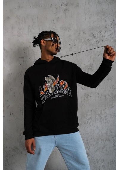 Butik İstanbul Erkek Oversize Kapüşonlu Sweatshirt Siyah Renk Üç İplik İçi Pamuklu Kanguru Cepli Baskılı Hoodie Rahat Kalıp Kışlık Günlük Kombinlere Uygun - Siyah Butik İstanbul Erkek Oversize Kapüşonlu Sweatshirt Siyah Renk Üç İplik İçi Pamuklu Kanguru Cepli Baskılı Hoodie Rahat Kalıp Kışlık Günlük Kombinlere Uygun - Siyah