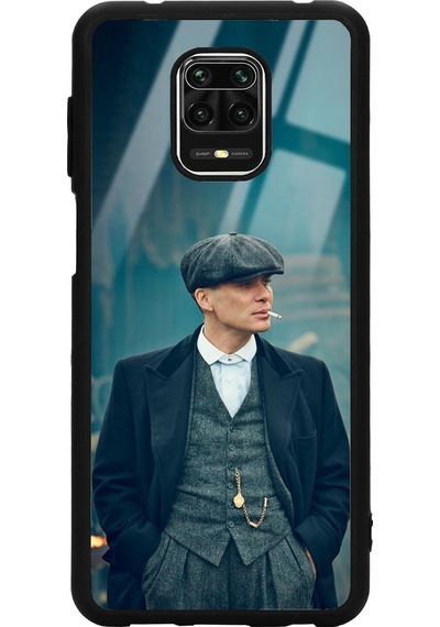 Xiaomi Redmi Note 9 Pro Peaky Blinders Thomas Shelby Tasarımlı Glossy Telefon Kılıfı Siyah