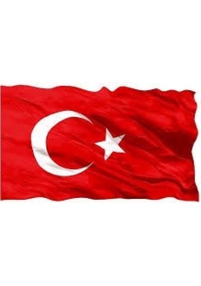 Vatan Türk Bayrağı - Kırmızı - 50 X 75 Cm