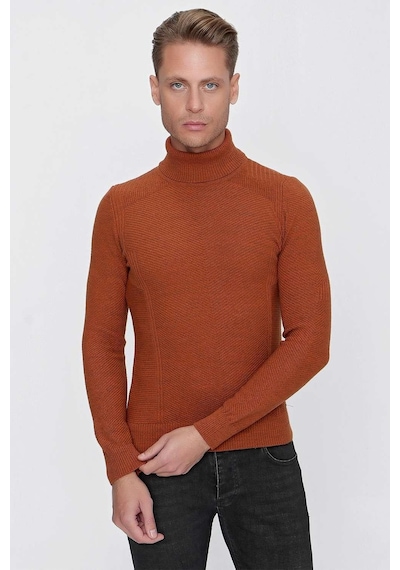 Efor Tr 847 Slim Fit Kiremit Klasik Triko Kiremit