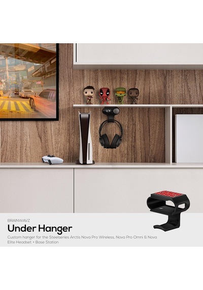Steelseries Arctis Nova Pro Kablosuz Baz İstasyonu İçin Dock İle Kablosuz Kulaklık Askısı Standı Hps02