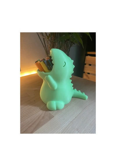 Dinazor Şeklinde Kalemlik & Eğlenceli & Şık & Kusursuz Tasarım & T-rex Kalemlik Diğer