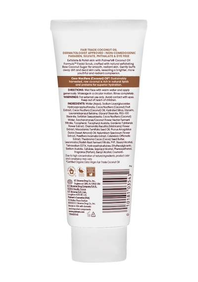 Palmer's Raw Coconut Sugar Aydınlatıcı Ve Arındırıcı Yüz Peelingi 90gr