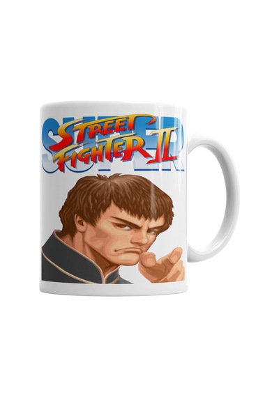 Street Fighter Fei Long Kupa Bardak Porselen Karışık