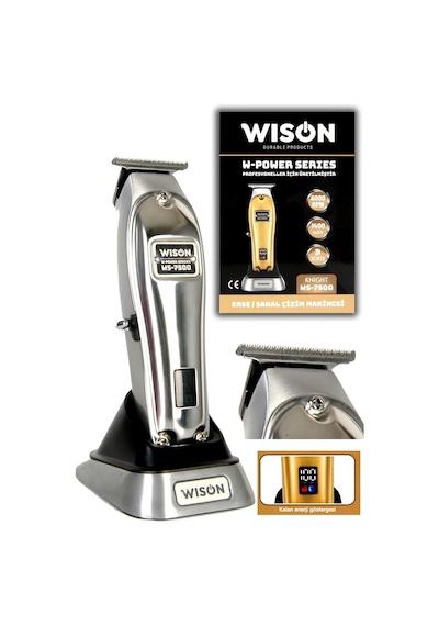Wison W-Power Serisi WS-7500 Profesyonel Saç Sakal Ense Kesim Makinesi