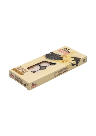 Bozkurt Tealight Kokulu Mum 10'lu Vanilya Çok Renkli