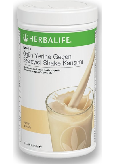 Herbalife Vanilya Aromalı Shake 550 Gr