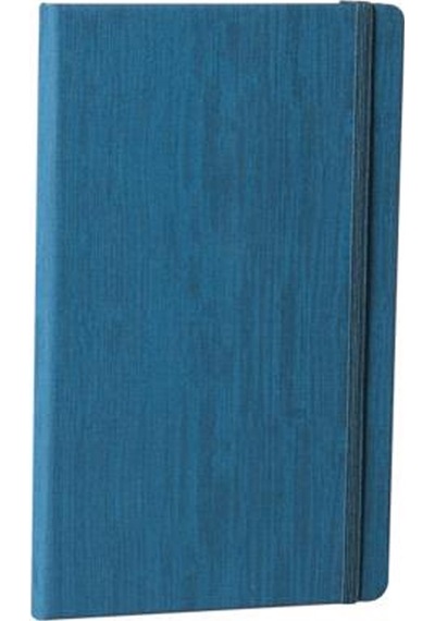 Fabio Ricci Lepidus Havacı Mavi Düz Defter1044 Mavi
