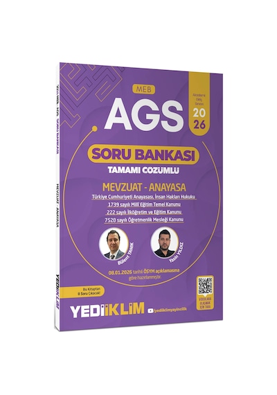 2026 Meb Ags Eğitimin Temelleri ,mevzuat Anayasa, Öyt Sınıf Yönetimi ,gelişim Psikolojisi Tamamı Çöz