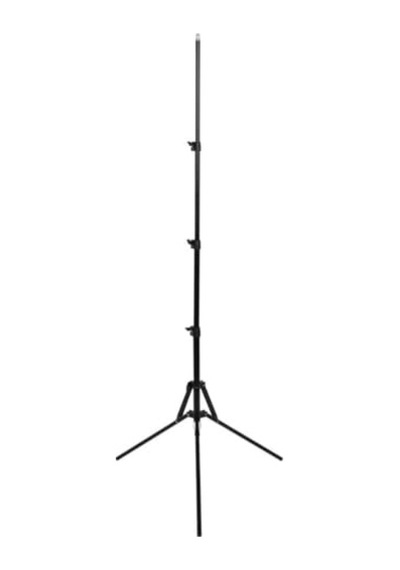 Ls-200f Işık Ayağı 200cm, 4 Kademeli Katlanabilir Light Stand, Metal Gövde, Softbox Led Ve Stüdyo Işıkları İle