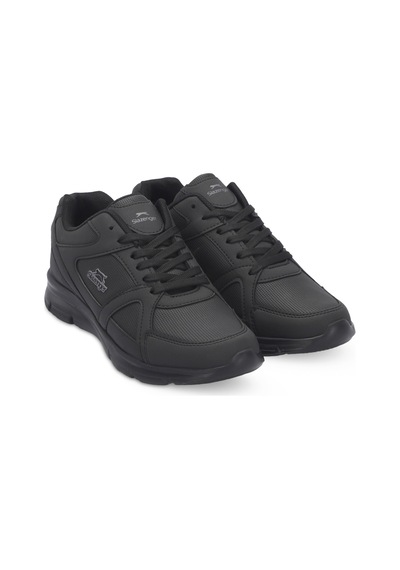 Slazenger Pera Büyük Beden Erkek Siyah Sneaker Siyah