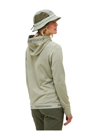 Peak Performance W Rider Tech Zip Hood Yeşil Yeşil