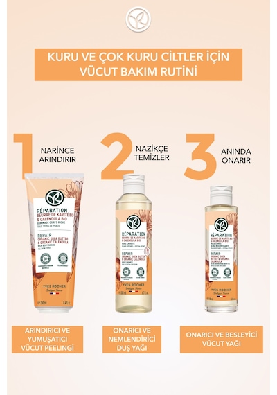 Çok Kuru Ciltler İçin Kalıcı Onarıcı Ve Besleyici Vücut Yağı 100 Ml