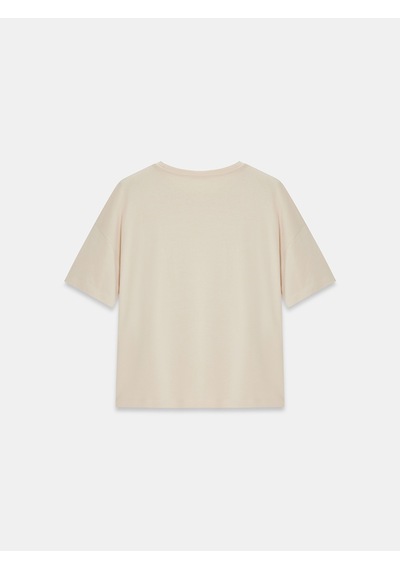 Dilvin 3683 Basic T-shirt-taş