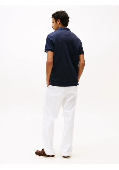 Tommy Hilfiger Tommy Hılfıger Erkek T-shırt Mw0mw38487-dw5 Lacivert